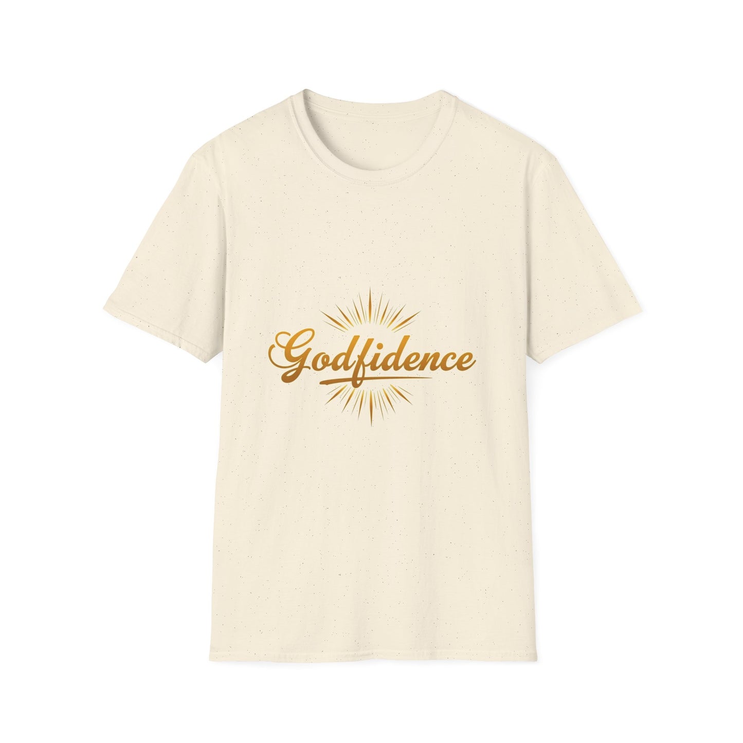 Godfidence Christian T-Shirt – Faith Over Fear Inspirational Christian Tee