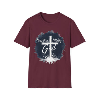 Messy Mind, Mighty God T-Shirt - Soft Unisex Tee