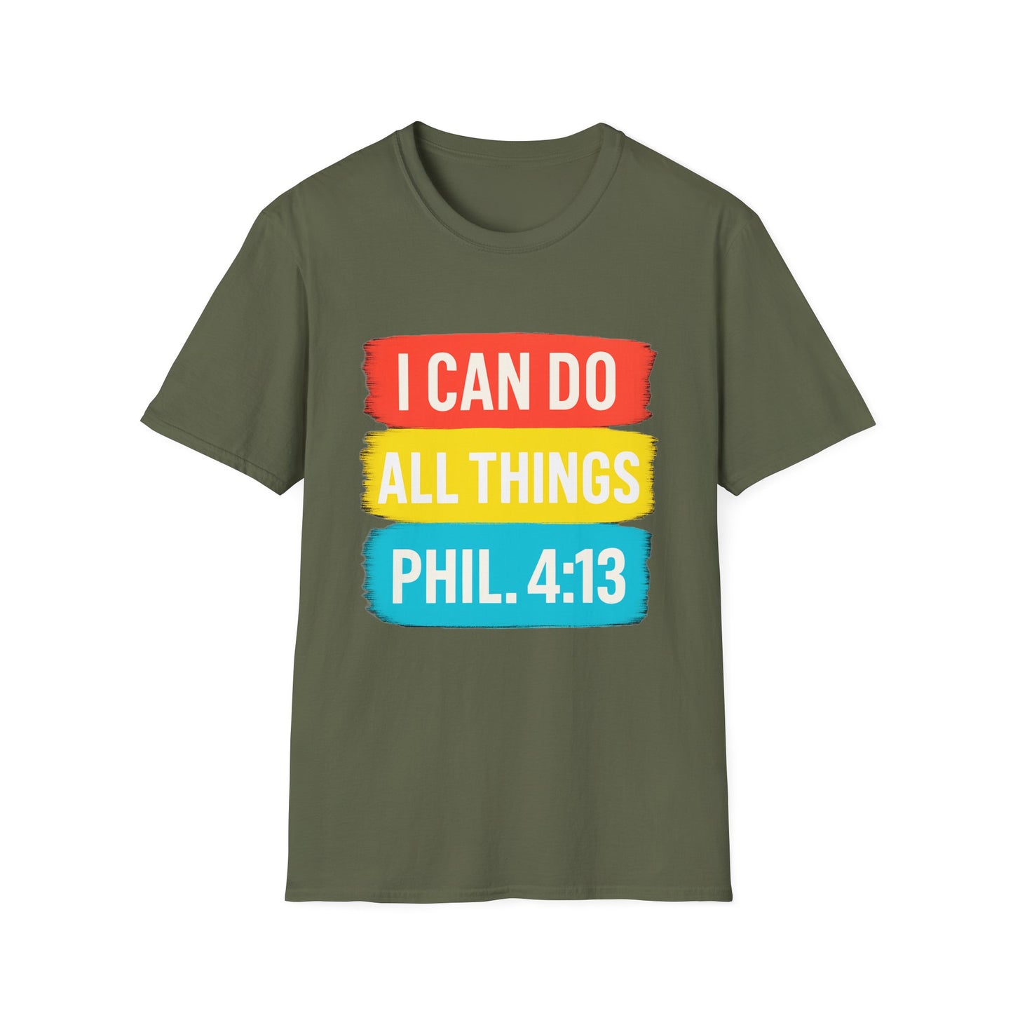 I Can Do All Things Shirt – Philippians 4:13 Christian Inspirational T-Shirt