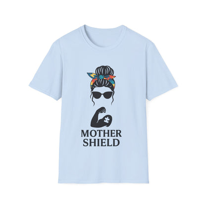Mother Shield Shirt – Empowering Autism Moms with a Strong, Bold Design