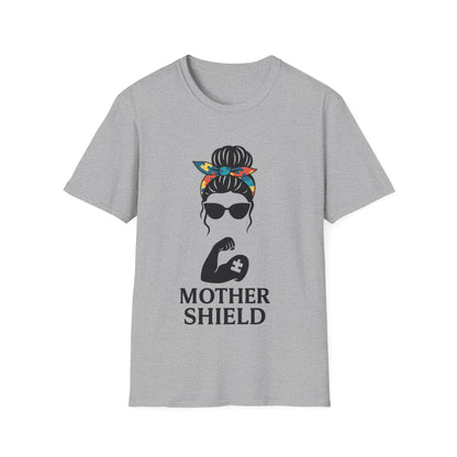 Mother Shield Shirt – Empowering Autism Moms with a Strong, Bold Design