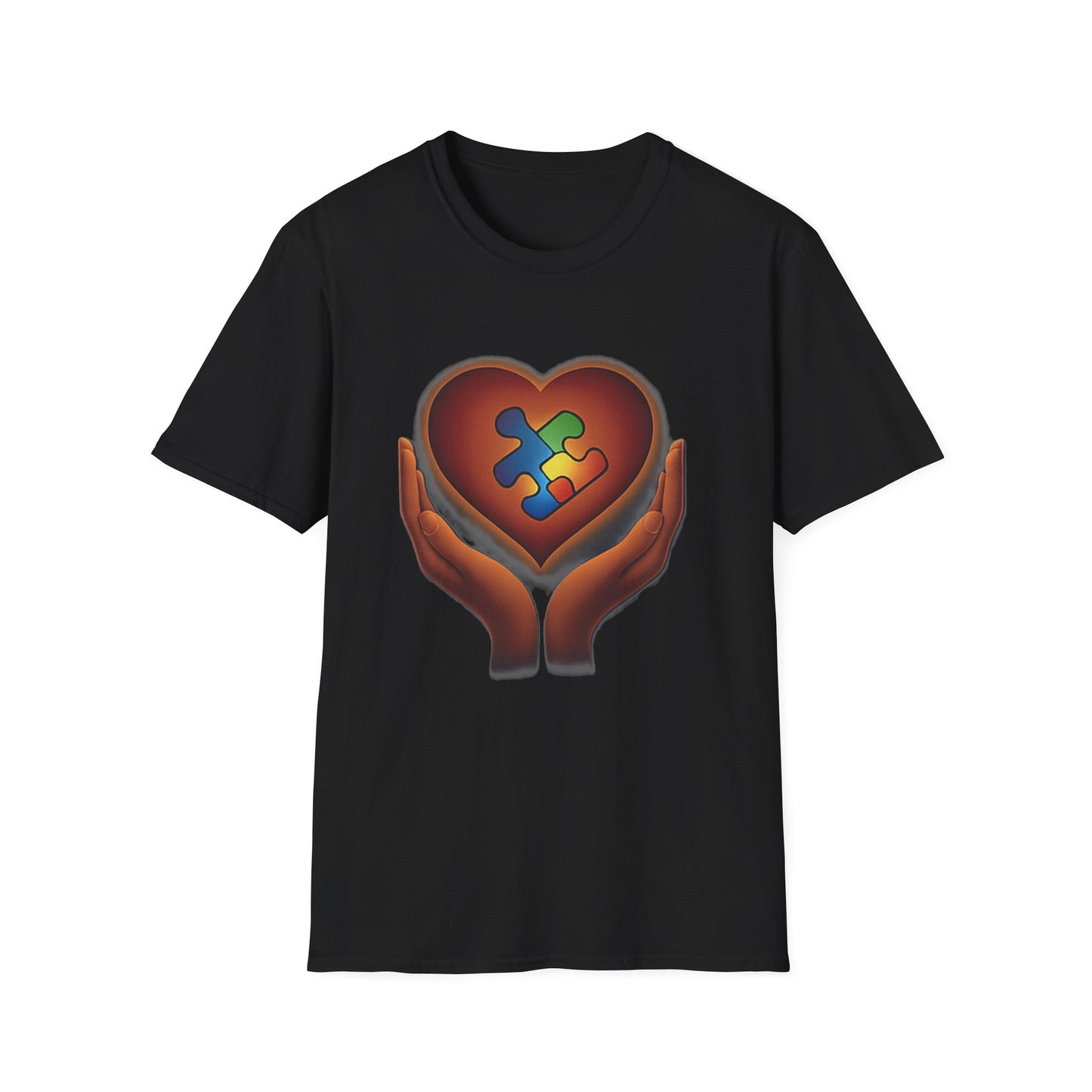 Puzzle Heart Hands Shirt – Love, Autism Awareness & Support T-shirt