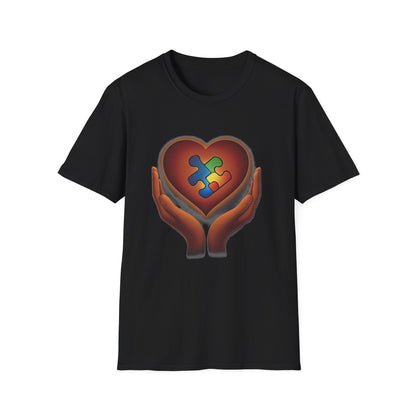 Puzzle Heart Hands Shirt – Love, Autism Awareness & Support T-shirt
