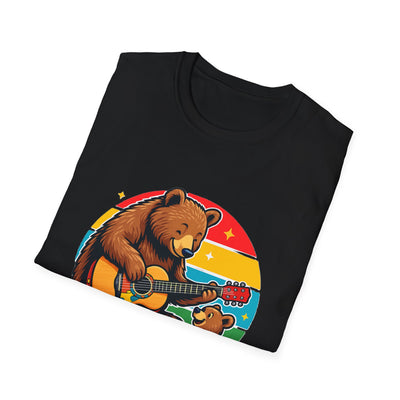 Papa Bear T-Shirt - Soft CasualTee