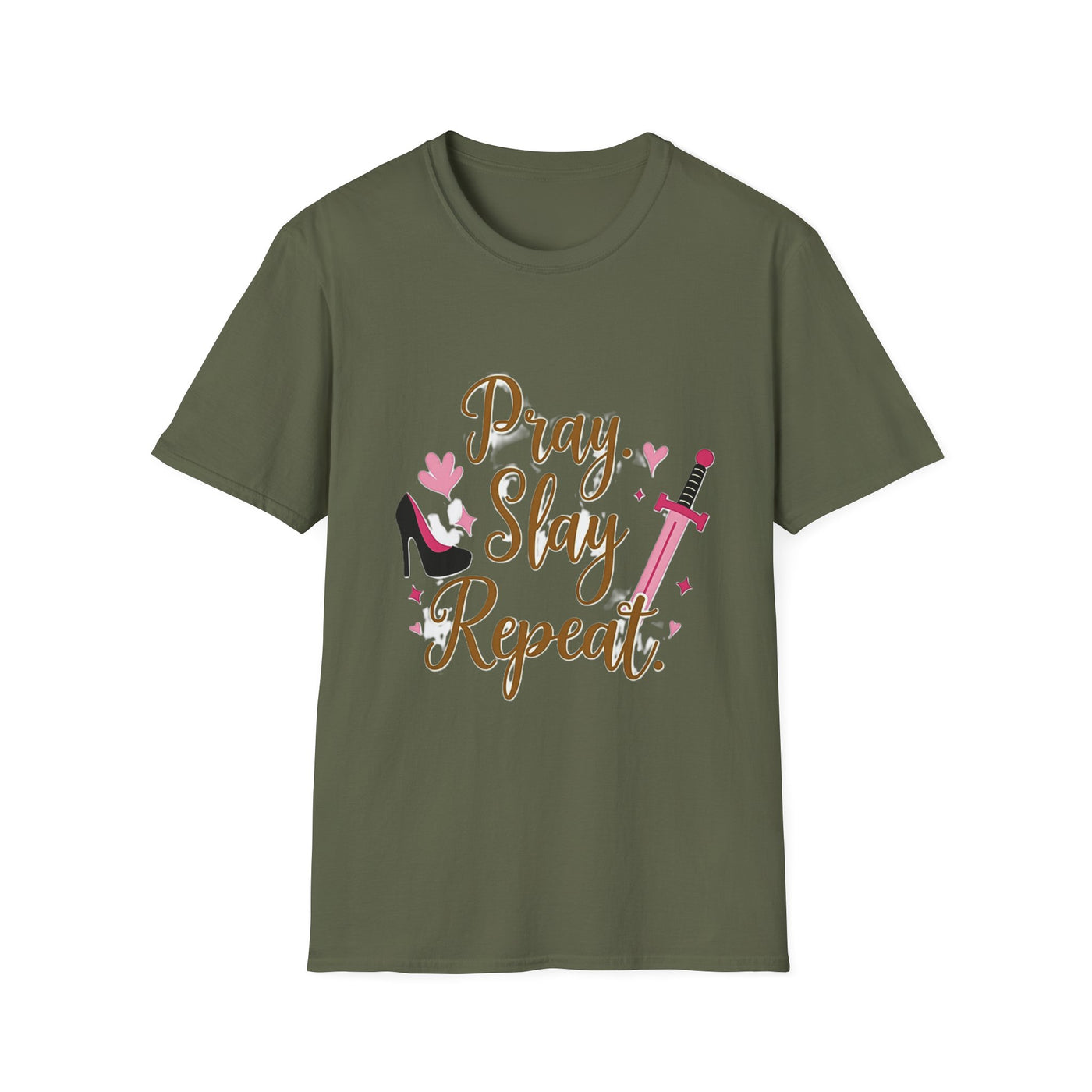 Pray Slay Repeat T-Shirt - Soft Women's Tee
