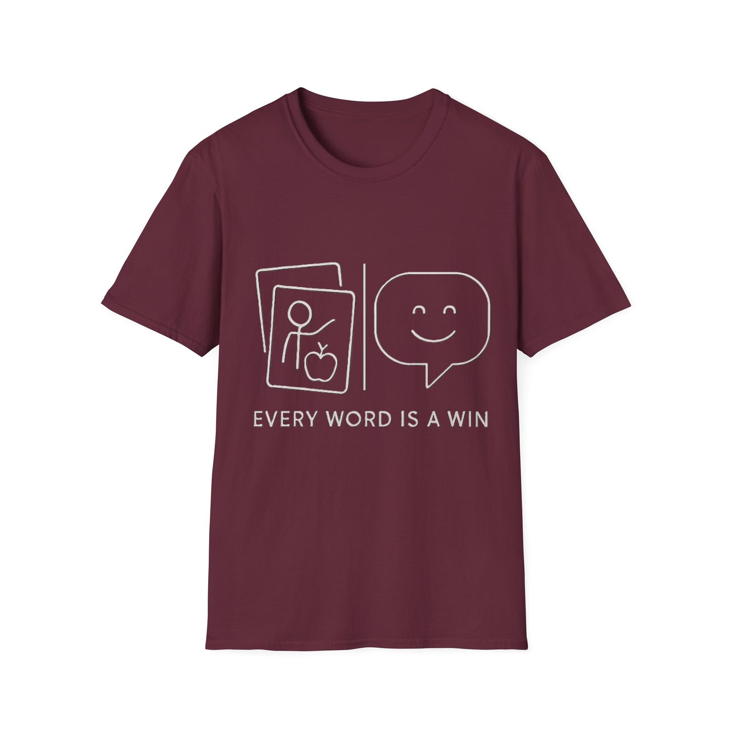Every Word Is a Win – Autism Communication Progress T-Shirt