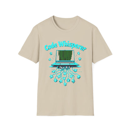 Code Whisperer Autism Pride T-Shirt – Neurodivergent Programmer Puzzle Piece Shirt