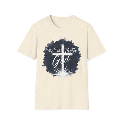 Messy Mind, Mighty God T-Shirt - Soft Unisex Tee