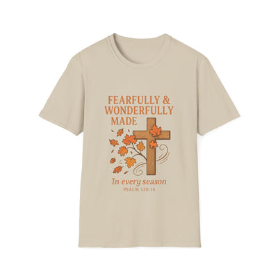 Fearfully And Wonderfully Made T-Shirt - Soft Unisex Tee