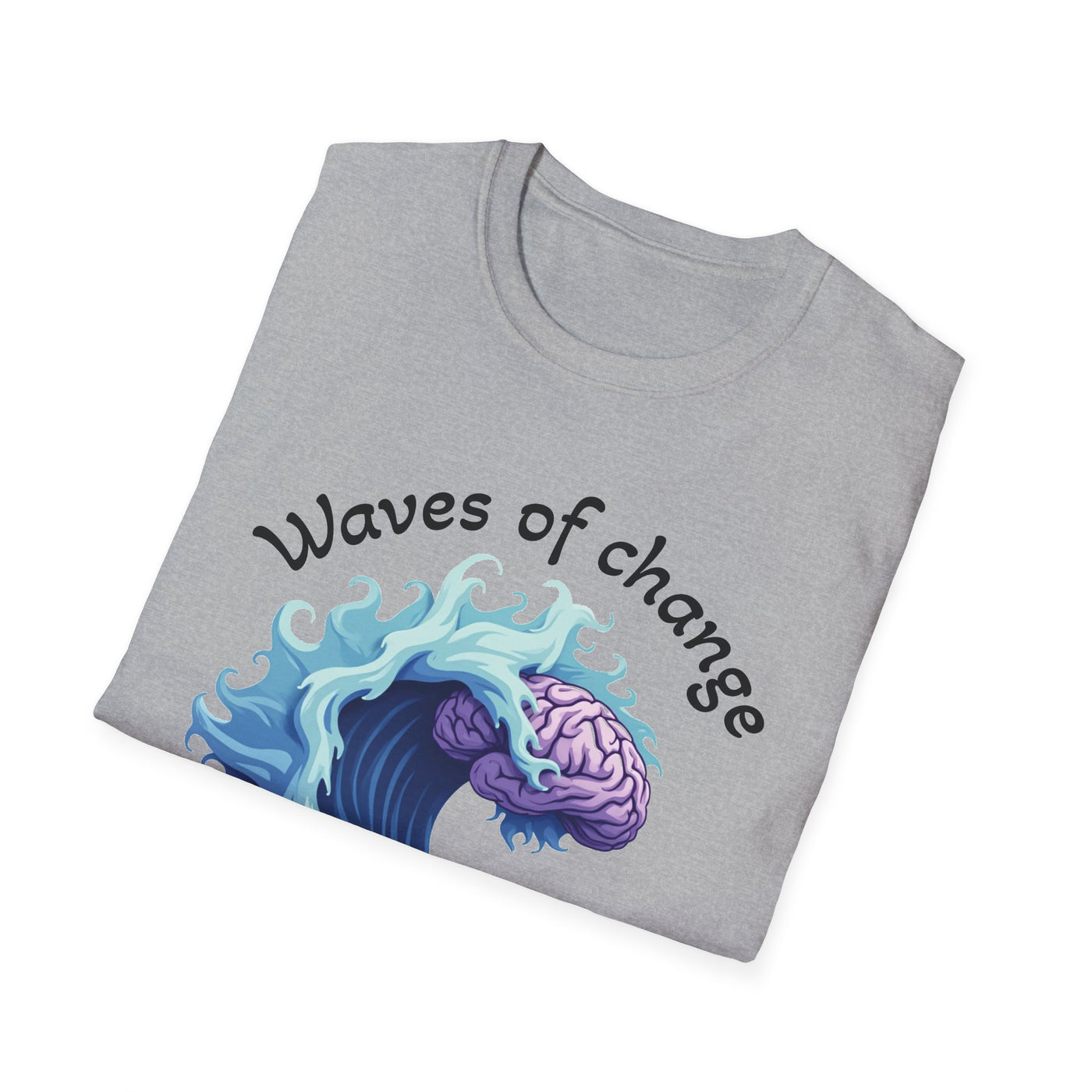 Waves of Change T-Shirt - Soft Unisex Tee