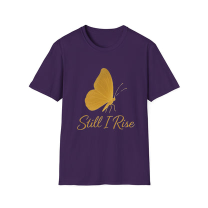 Still I Rise Butterfly T-Shirt – Inspirational Strength & Empowerment Tee