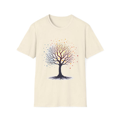 Colorful Tree of Life T-Shirt – Artistic Nature & Growth Graphic Tee