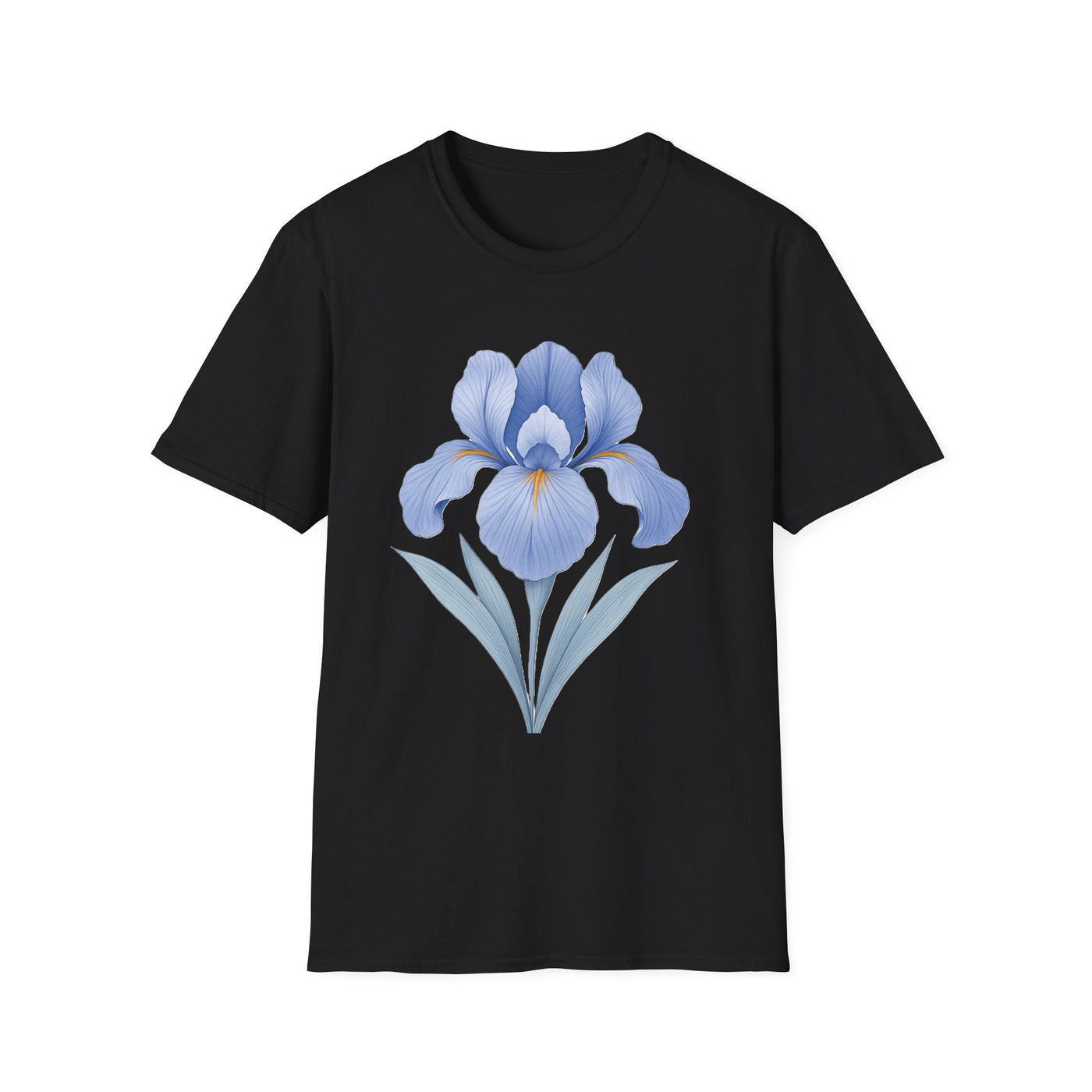 Iris Bloom T-Shirt - Soft Unisex Tee