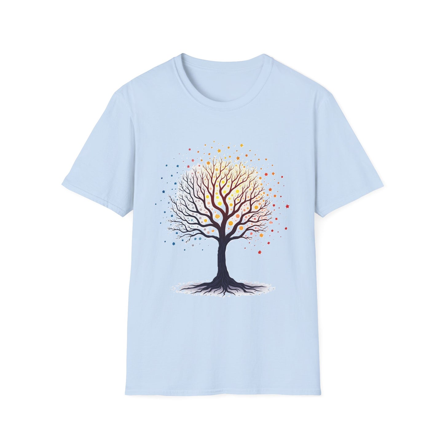 Colorful Tree of Life T-Shirt – Artistic Nature & Growth Graphic Tee
