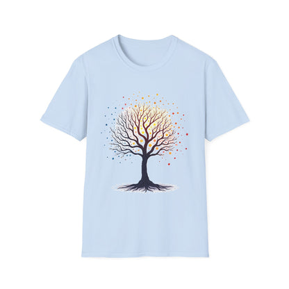 Colorful Tree of Life T-Shirt – Artistic Nature & Growth Graphic Tee