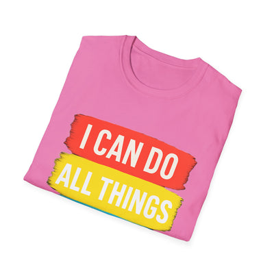 I Can Do All Things T-Shirt - Soft Unisex Tee