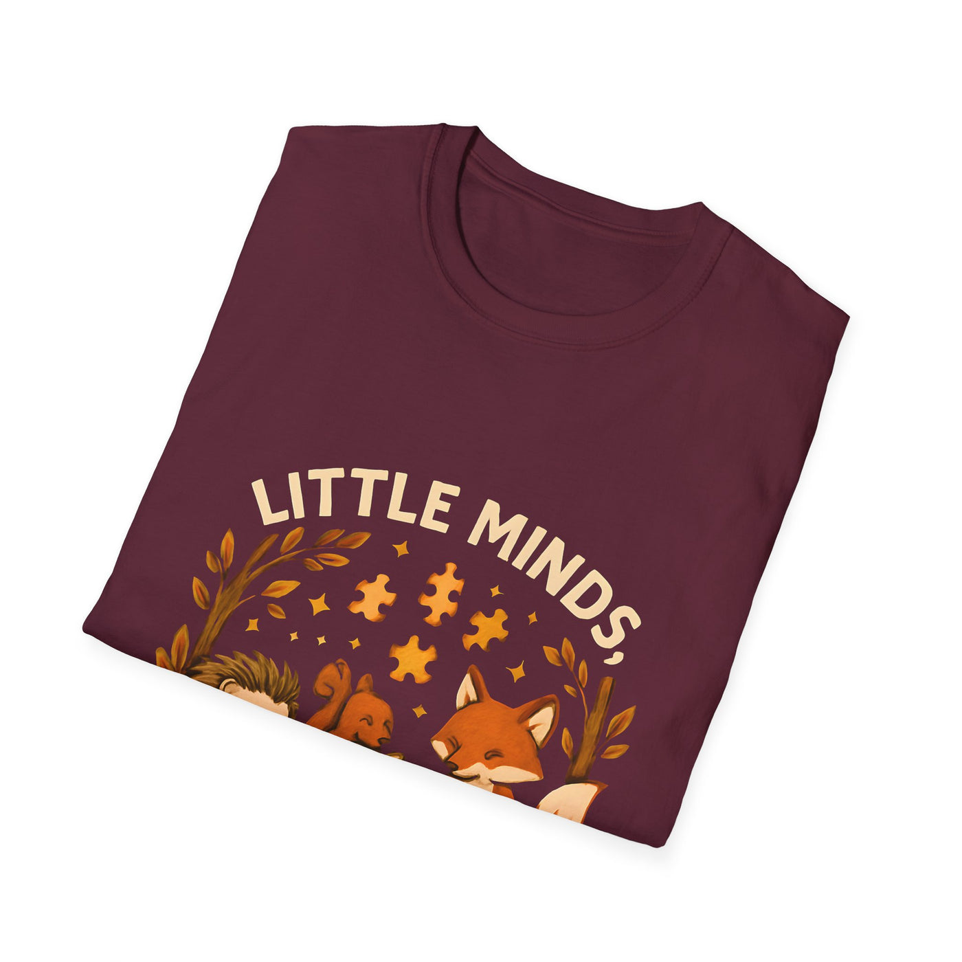 Little Minds, Big Wonders, Neurodivergent T-Shirt - Soft Unisex Tee
