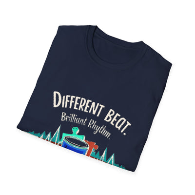 Different Beat, Brilliant Rythm T-Shirt - Soft Unisex Tee
