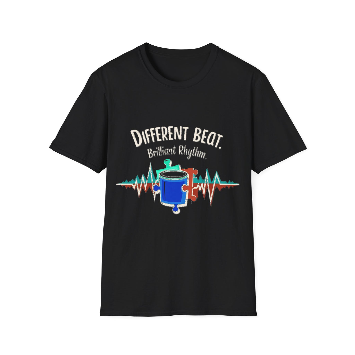 Different Beat, Brilliant Rythm T-Shirt - Soft Unisex Tee