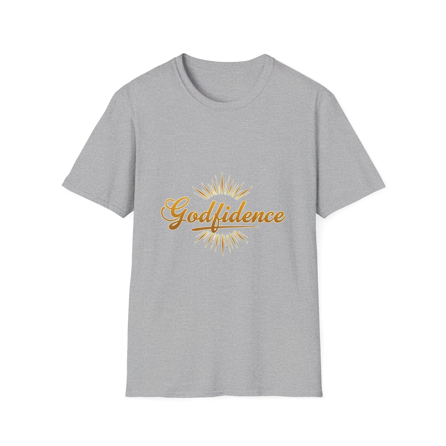 Godfidence Christian T-Shirt – Faith Over Fear Inspirational Christian Tee