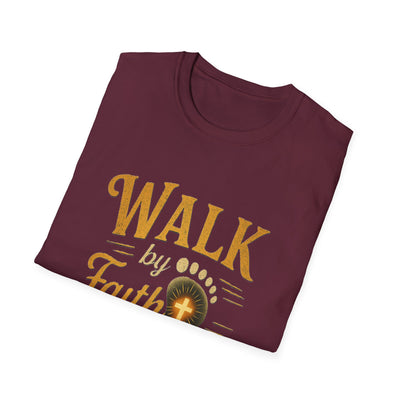 Walk by Faith not by  Sight T-Shirt - Soft Unisex Tee
