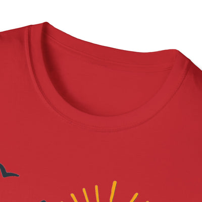 Father And Child Hiking T-Shirt - Soft Unisex Tee