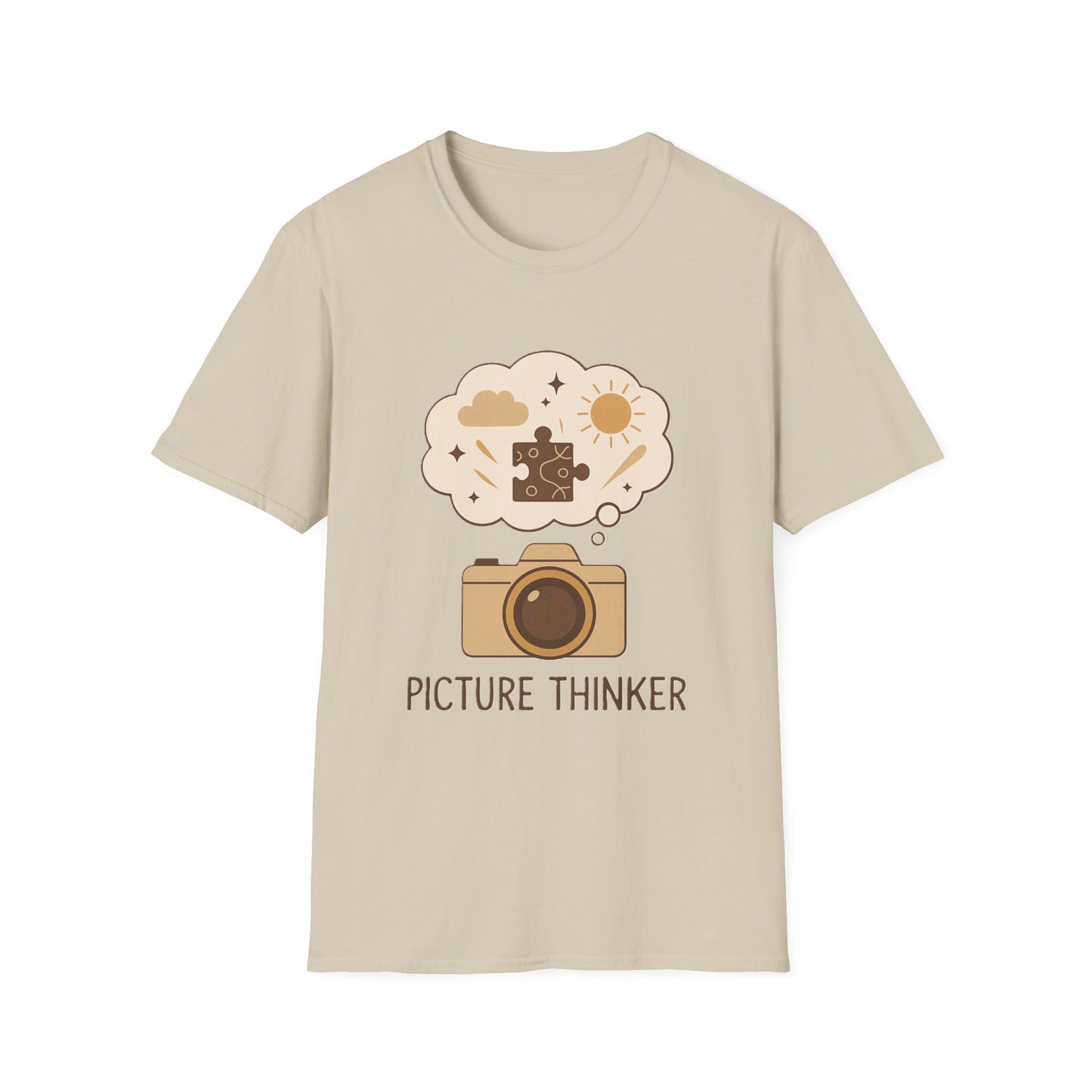 Picture Thinker Shirt – Creative Autism Awareness & Puzzle Thinking T-shirt