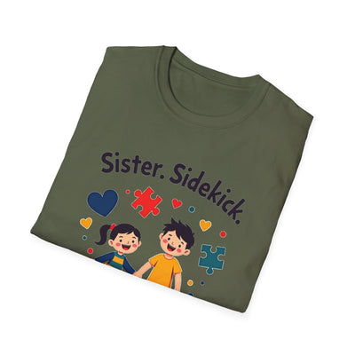Sister, Sidekick, Safe Space T-Shirt - Soft Ladies Tee