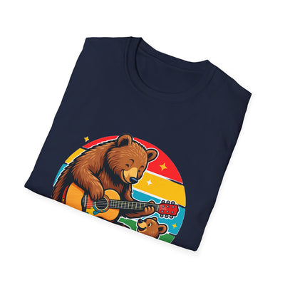Papa Bear T-Shirt - Soft CasualTee