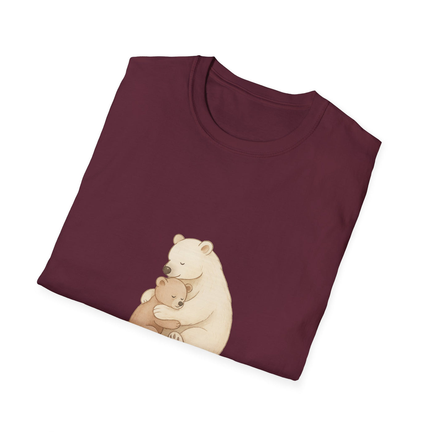 Gentle Strength Bear T-Shirt - Soft Unisex Tee, Comfort Wear