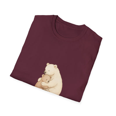 Gentle Strength Bear T-Shirt - Soft Unisex Tee, Comfort Wear