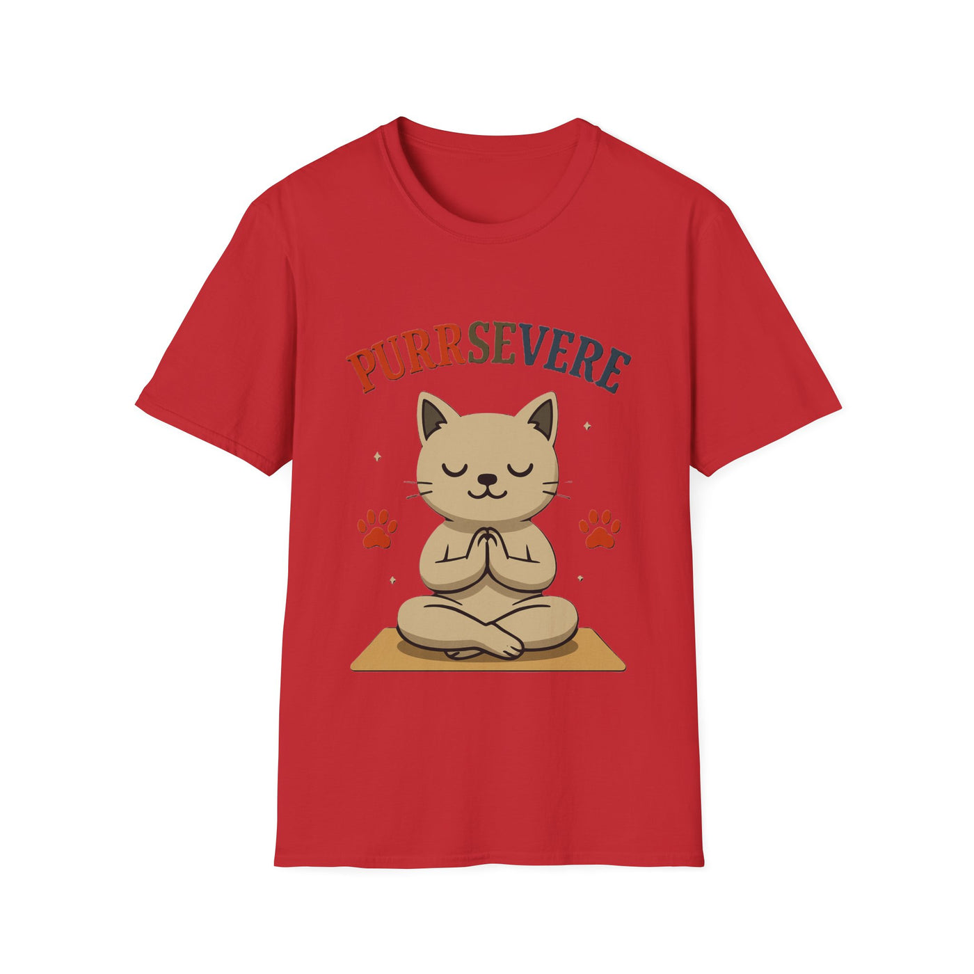 Purrsevere T-Shirt - Soft Unisex Tee