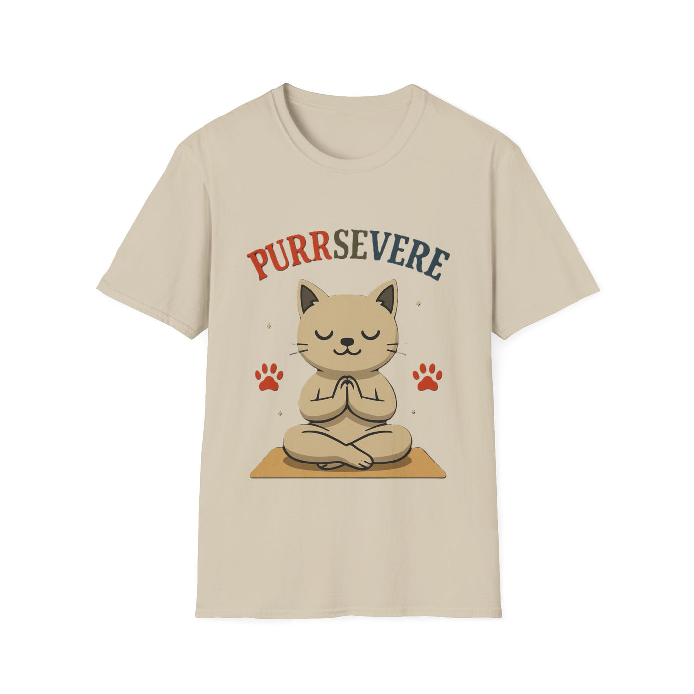 Purrsevere T-Shirt - Soft Unisex Tee