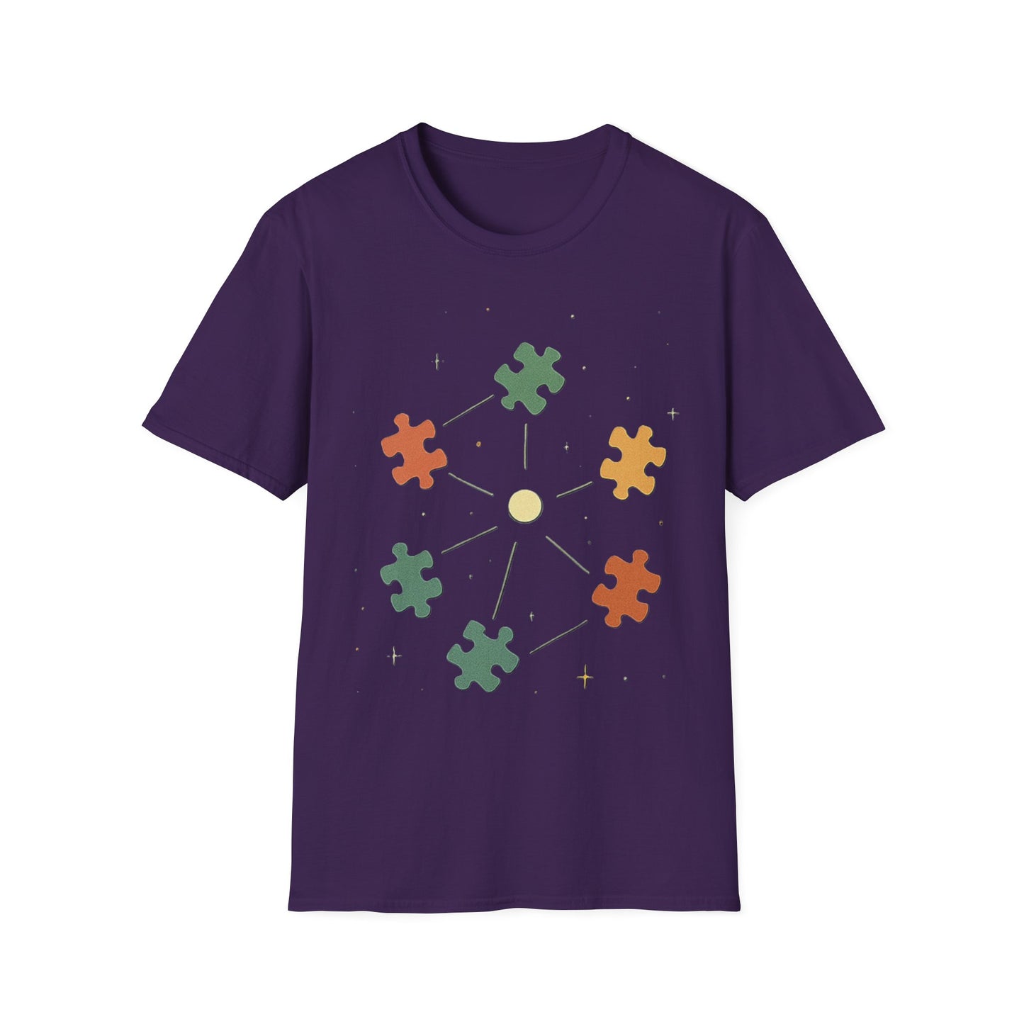 Puzzle Pieces of Unity Shirt – Autism Awareness & Inclusion T-Shirt | Celebrating Neurodiversity