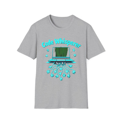 Code Whisperer Autism Pride T-Shirt – Neurodivergent Programmer Puzzle Piece Shirt