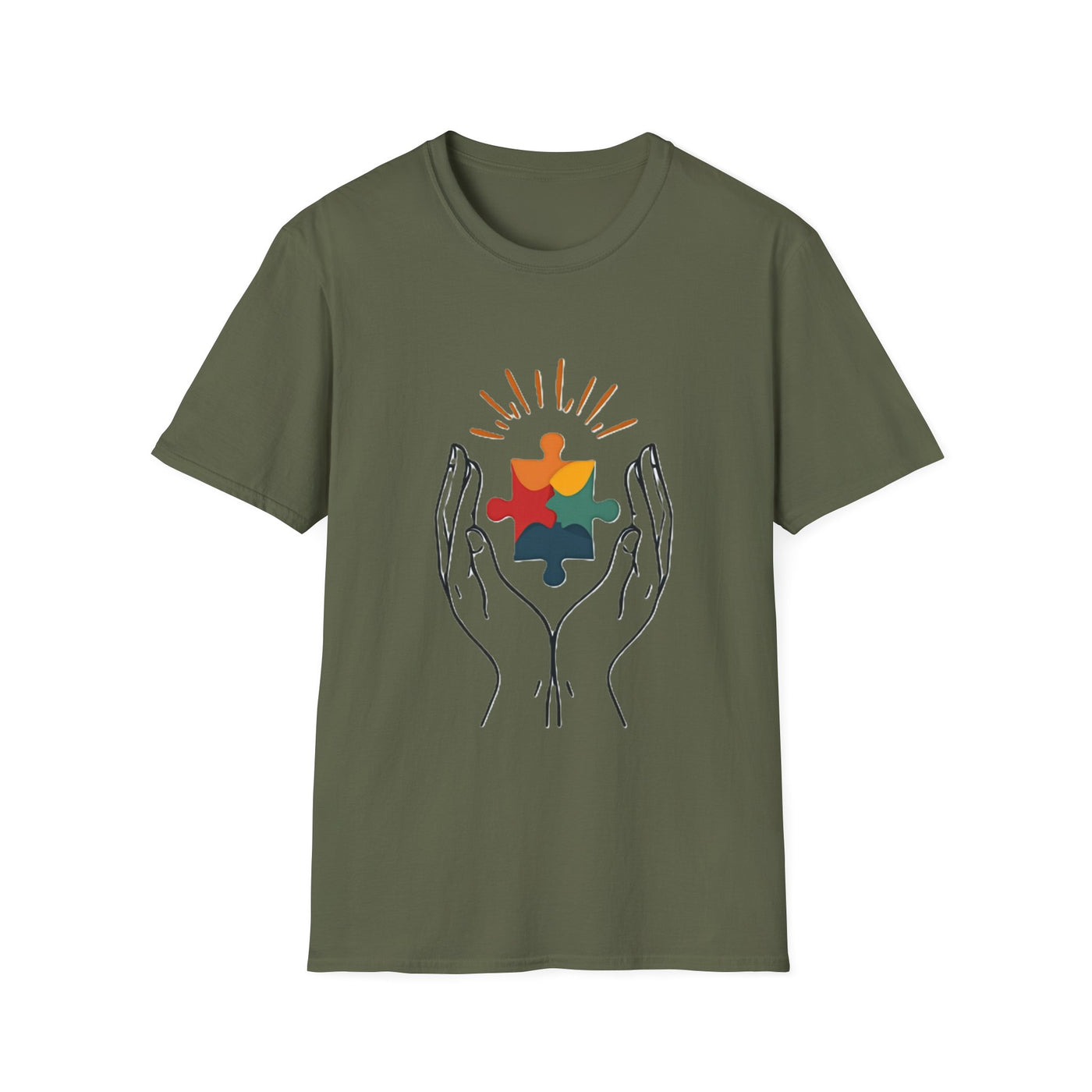 Embrace Autism T-Shirt - Soft Unisex Tee