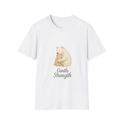Gentle Strength Bear T-Shirt - Soft Unisex Tee, Comfort Wear