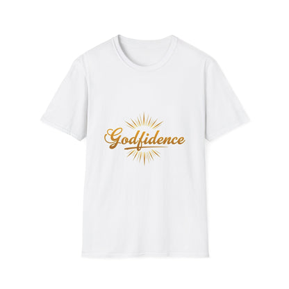 Godfidence Christian T-Shirt – Faith Over Fear Inspirational Christian Tee