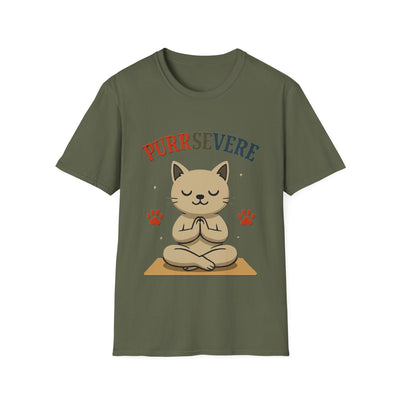 Purrsevere T-Shirt - Soft Unisex Tee
