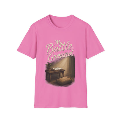 My Battle Ground Shirt – Inspirational Design for Strength and Faith