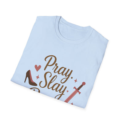 Pray Slay Repeat T-Shirt - Soft Women's Tee