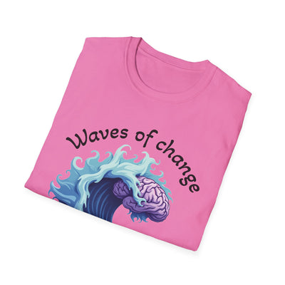 Waves of Change T-Shirt - Soft Unisex Tee