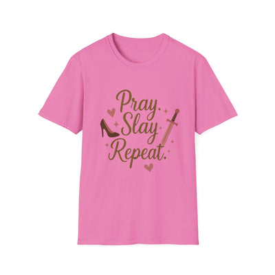 Pray Slay Repeat T-Shirt - Soft Women's Tee