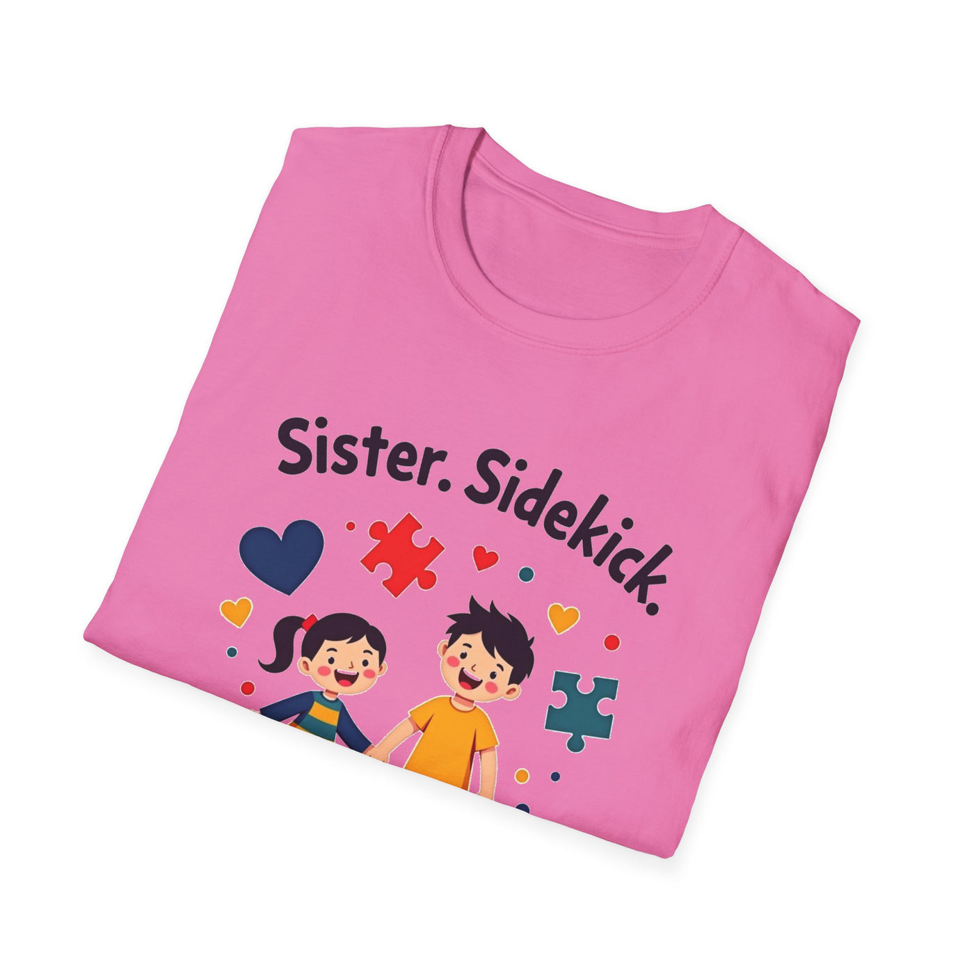 Sister, Sidekick, Safe Space T-Shirt - Soft Ladies Tee