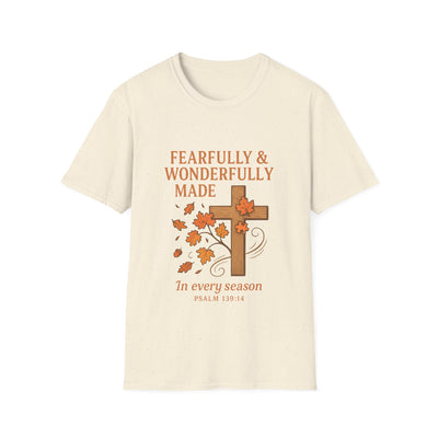 Fearfully And Wonderfully Made T-Shirt - Soft Unisex Tee