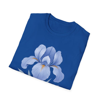 Iris Bloom T-Shirt - Soft Unisex Tee