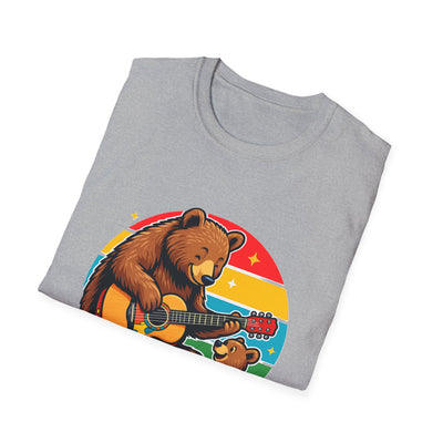 Papa Bear T-Shirt - Soft CasualTee