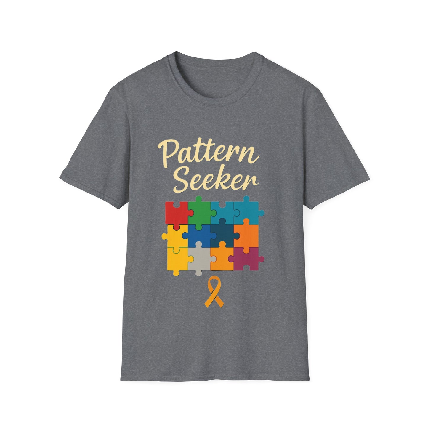 Pattern Seeker Autism Awareness T-Shirt – Neurodiversity Puzzle Piece Tee