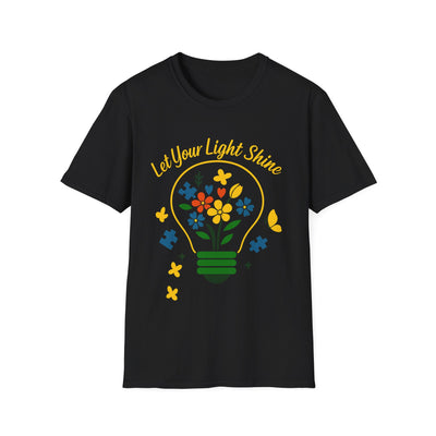Let Your Light Shine T-Shirt - Soft Unisex Tee