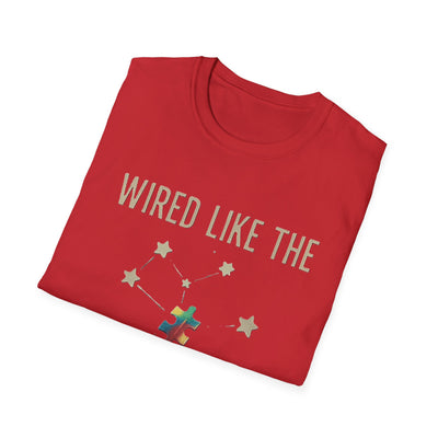 Wired Like The Stars T-Shirt - Soft Unisex Tee